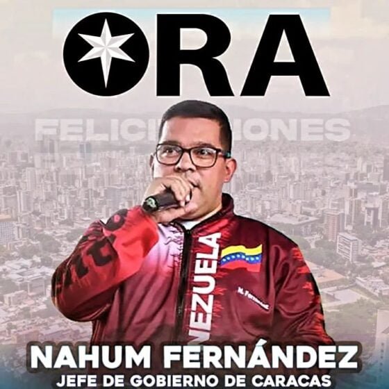 Nahum Fernández: Jefe de Gobierno de Caracas